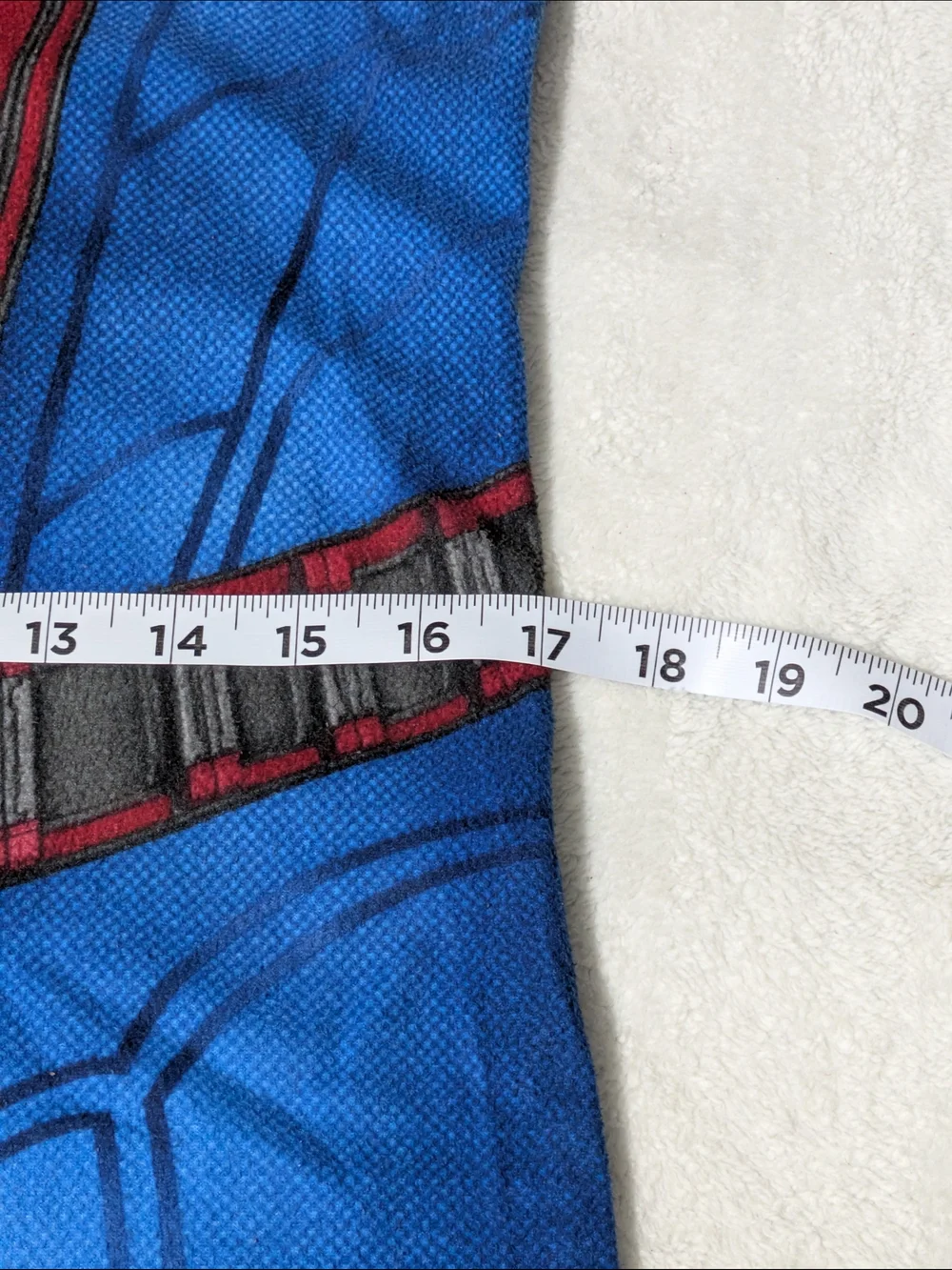 Marvel Spider-Man Kids Size 10/12 Fleece Hooded Onesie Pajamas Costume Flaw - Picture 2 of 8